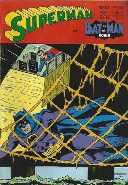 Scan de la Couverture Superman Batman Robin n 17